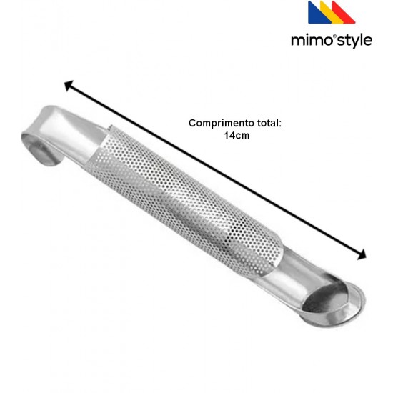 Infusor Filtro Para Chá Em Inox 